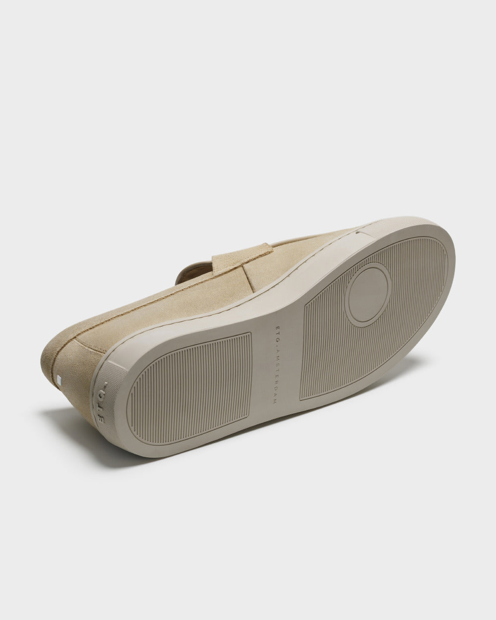 LS 05 Suede Sand – penny loafers in beige suede, photo 11