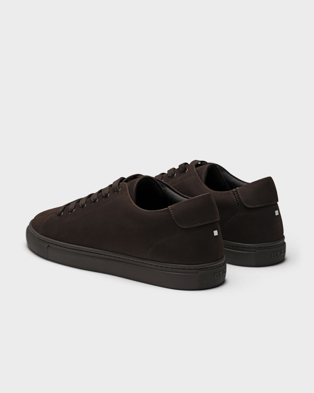 LT 01 Court Lite Nubuck All Chocolate – sneakers in brown nubuck leather, photo 6