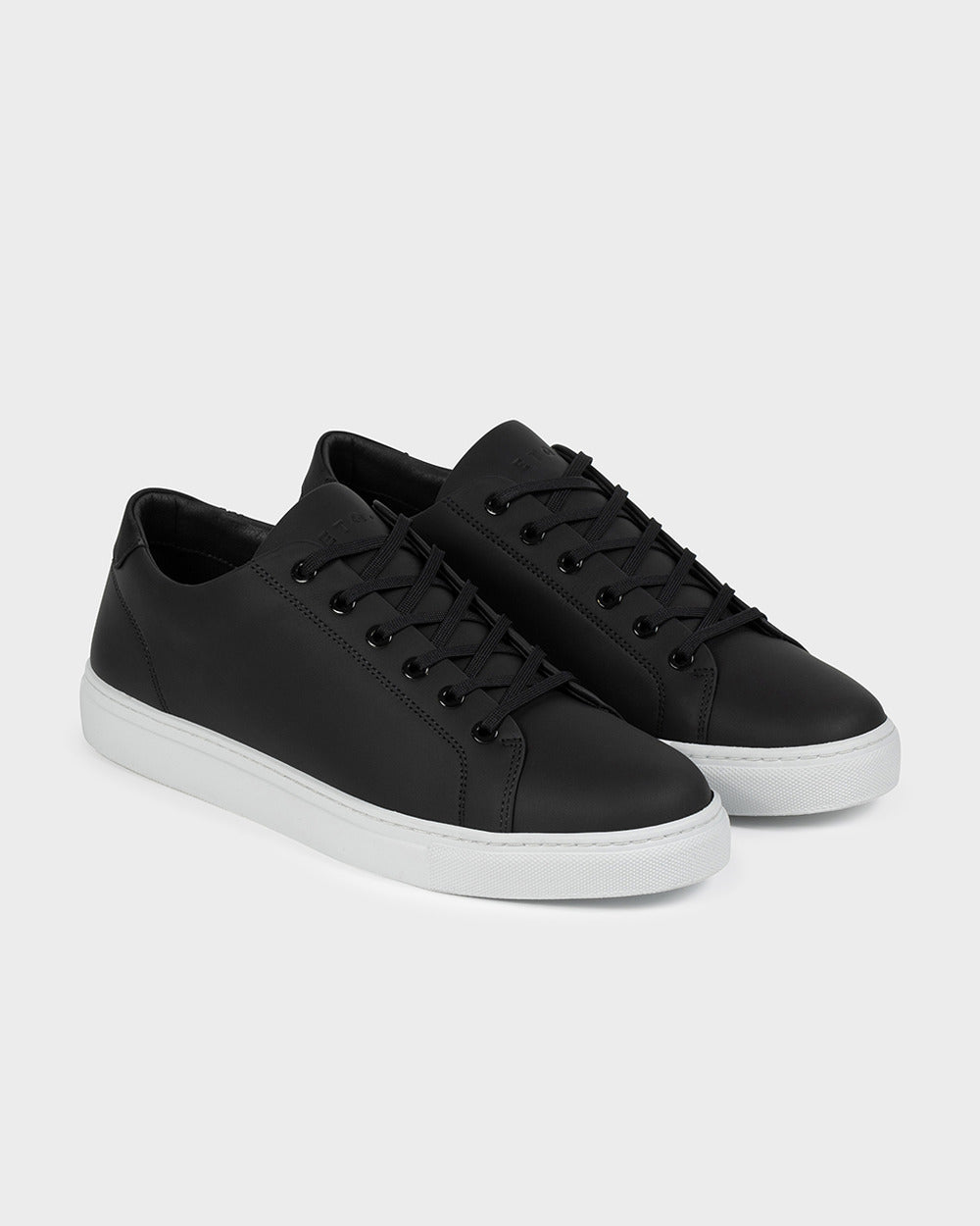 LT 01 Court Lite Premium Nappa Jet Black – sneakers in black nappa leather, photo 5