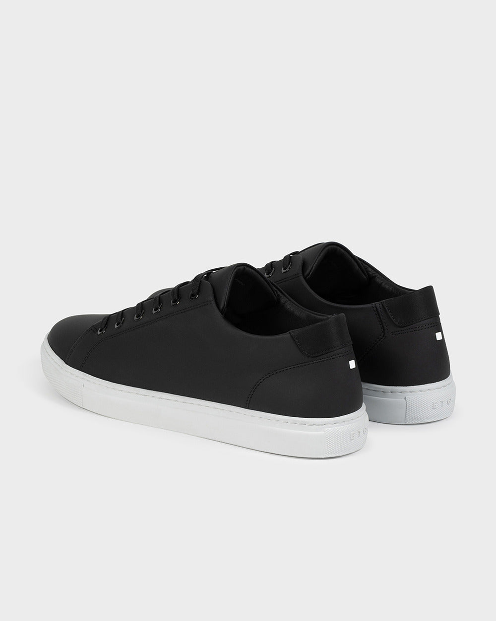 LT 01 Court Lite Premium Nappa Jet Black – sneakers in black nappa leather, photo 11