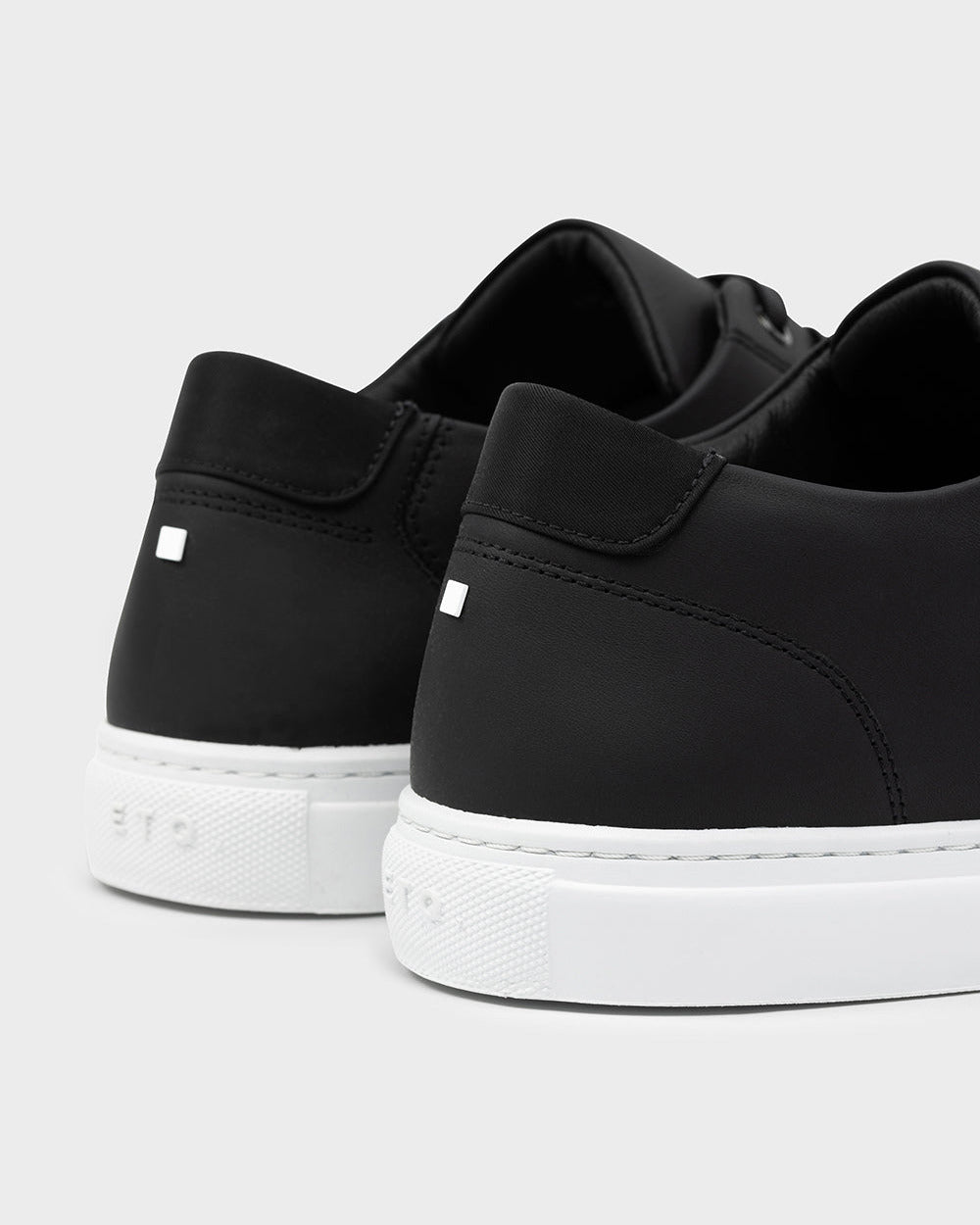 LT 01 Court Lite Premium Nappa Jet Black – sneakers in black nappa leather, photo 12