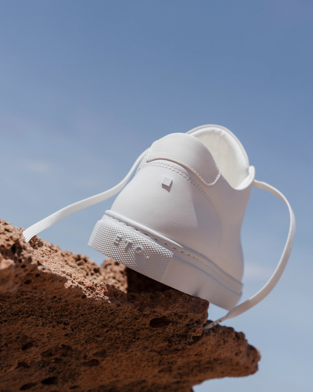 LT 01 Court Lite Premium Nappa White – sneakers in white nappa leather, photo 8