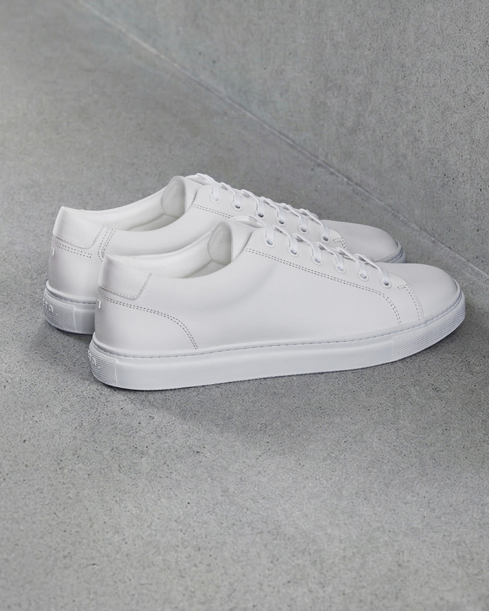 LT 01 Court Lite Premium Nappa White – sneakers in white nappa leather, photo 10