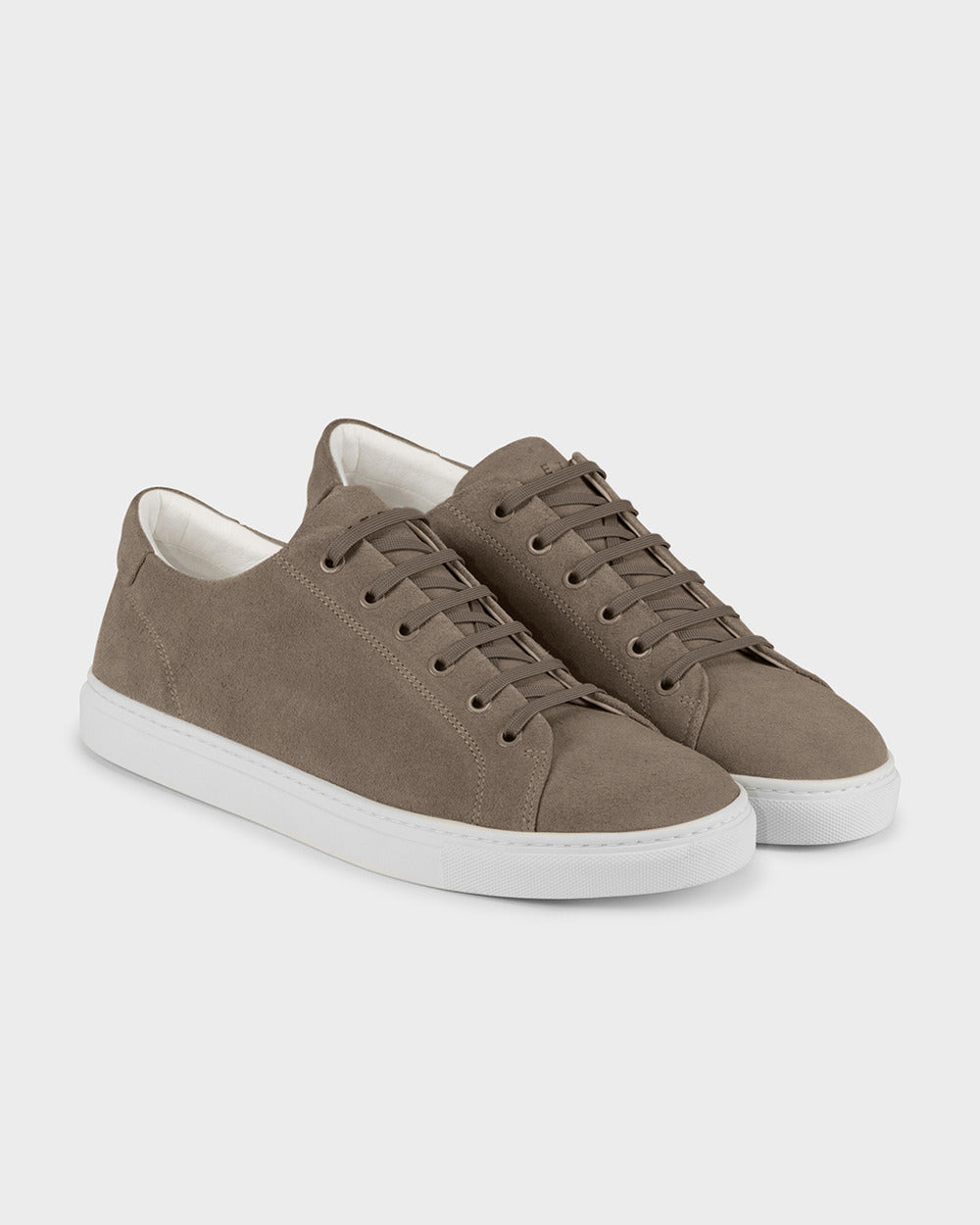 LT 01 Court Lite Suede Desert Taupe – sneakers in taupe suede, photo 9