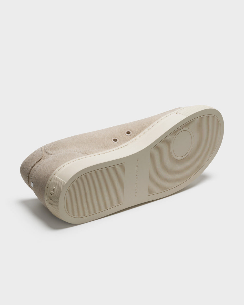 LT 01 Court Lite Suede Off White – sneakers in white suede, photo 12