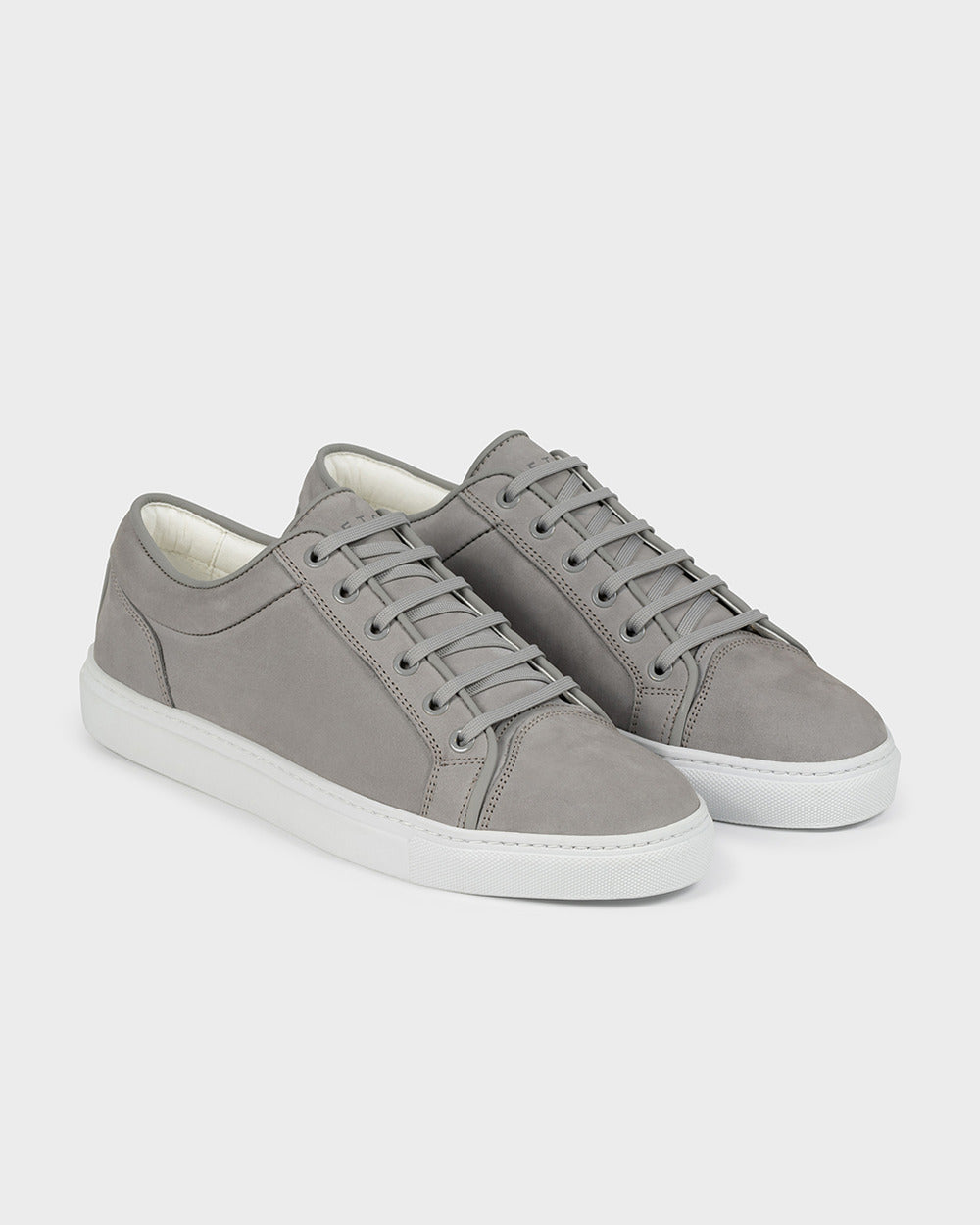LT 01 Essence Nubuck Ash Grey – sneakers in grey nubuck leather, photo 6