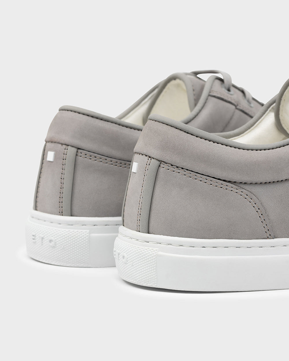 LT 01 Essence Nubuck Ash Grey – sneakers in grey nubuck leather, photo 10