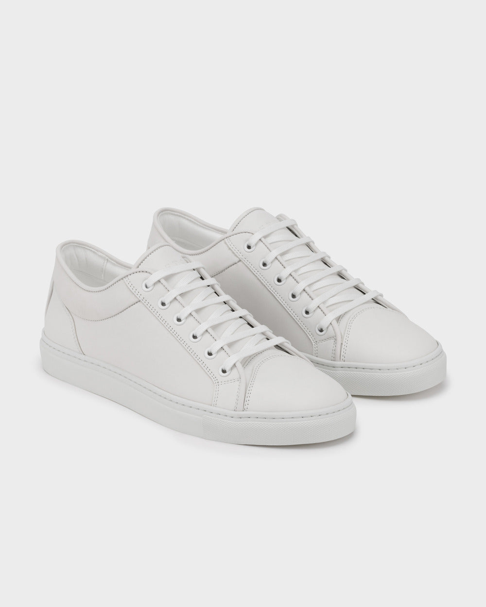 LT 01 Essence White – sneakers in white full grain leather, photo 32