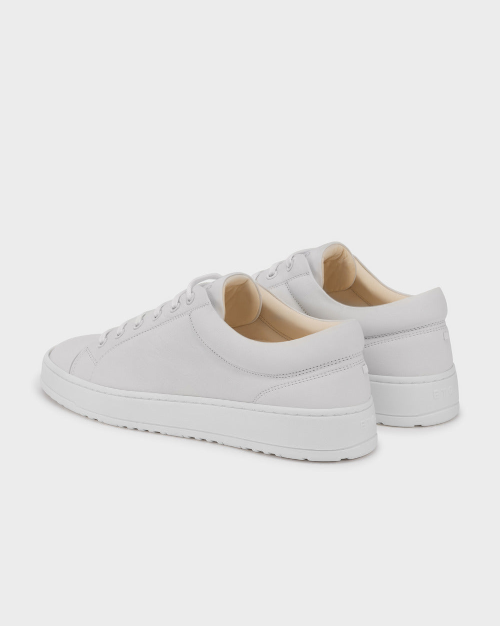LT 01 Premium Nappa White – sneakers in white nappa leather, photo 11