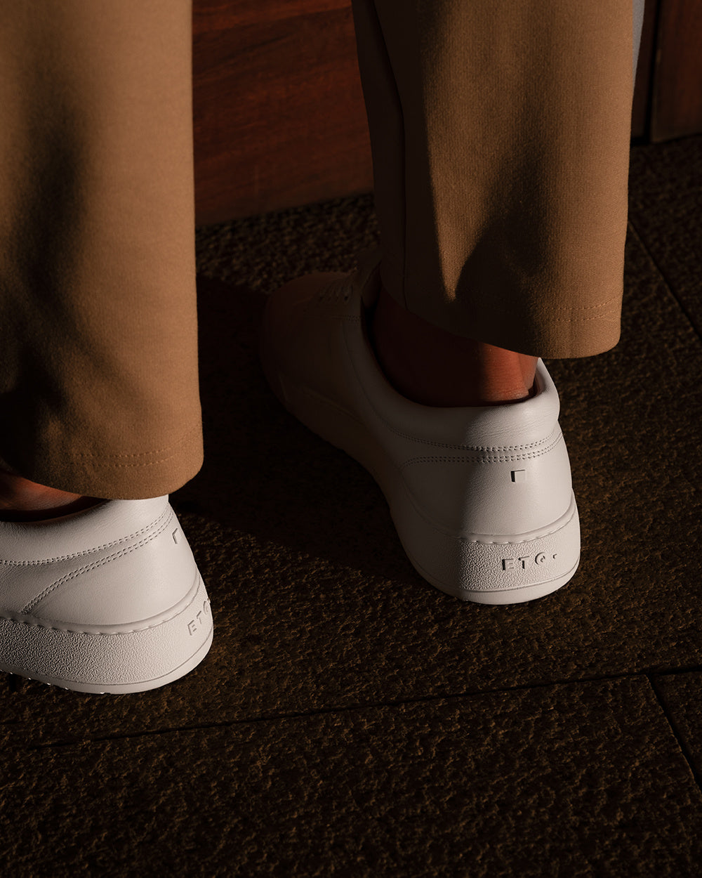 LT 01 Premium Nappa White – sneakers in white nappa leather, photo 15