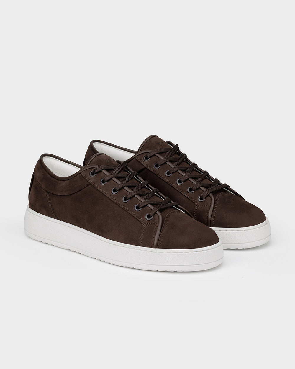 LT 01 Shades Nubuck Chocolate – sneakers in brown nubuck leather, photo 6
