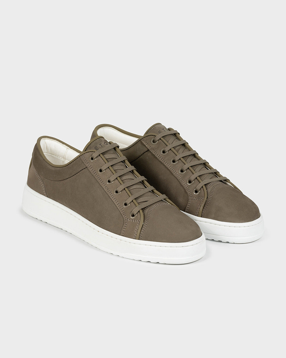 LT 01 Shades Nubuck Desert Taupe – sneakers in taupe nubuck leather, photo 9
