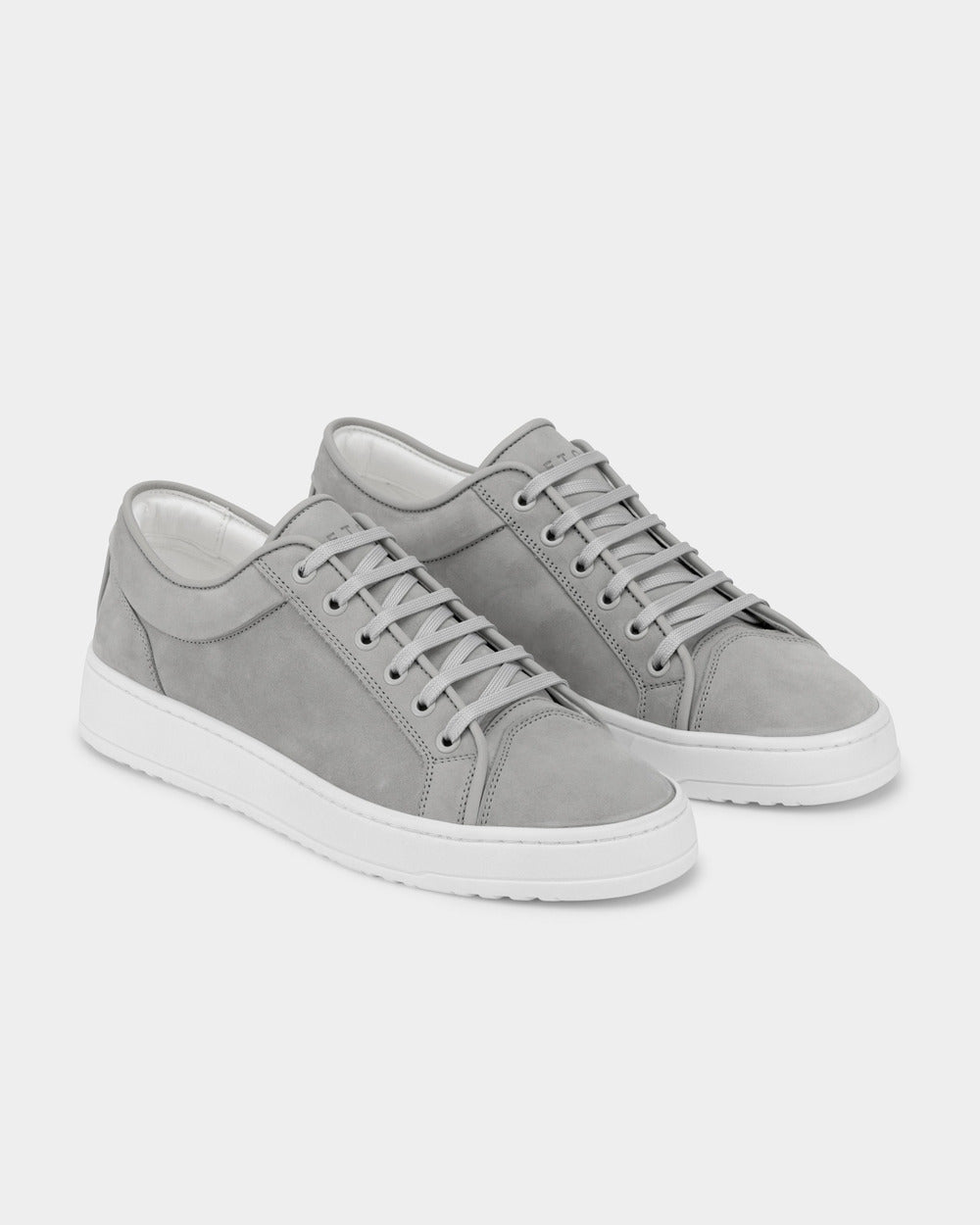 LT 01 Shades Nubuck Glacier Grey – sneakers in grey nubuck leather, photo 6