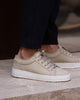 LT 01 Shades Nubuck Sand – sneakers in beige nubuck leather, photo 2