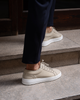 LT 01 Shades Nubuck Sand – sneakers in beige nubuck leather, photo 3