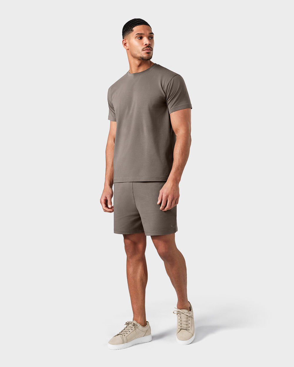LT 01 Shades Nubuck Sand – sneakers in beige nubuck leather, photo 6