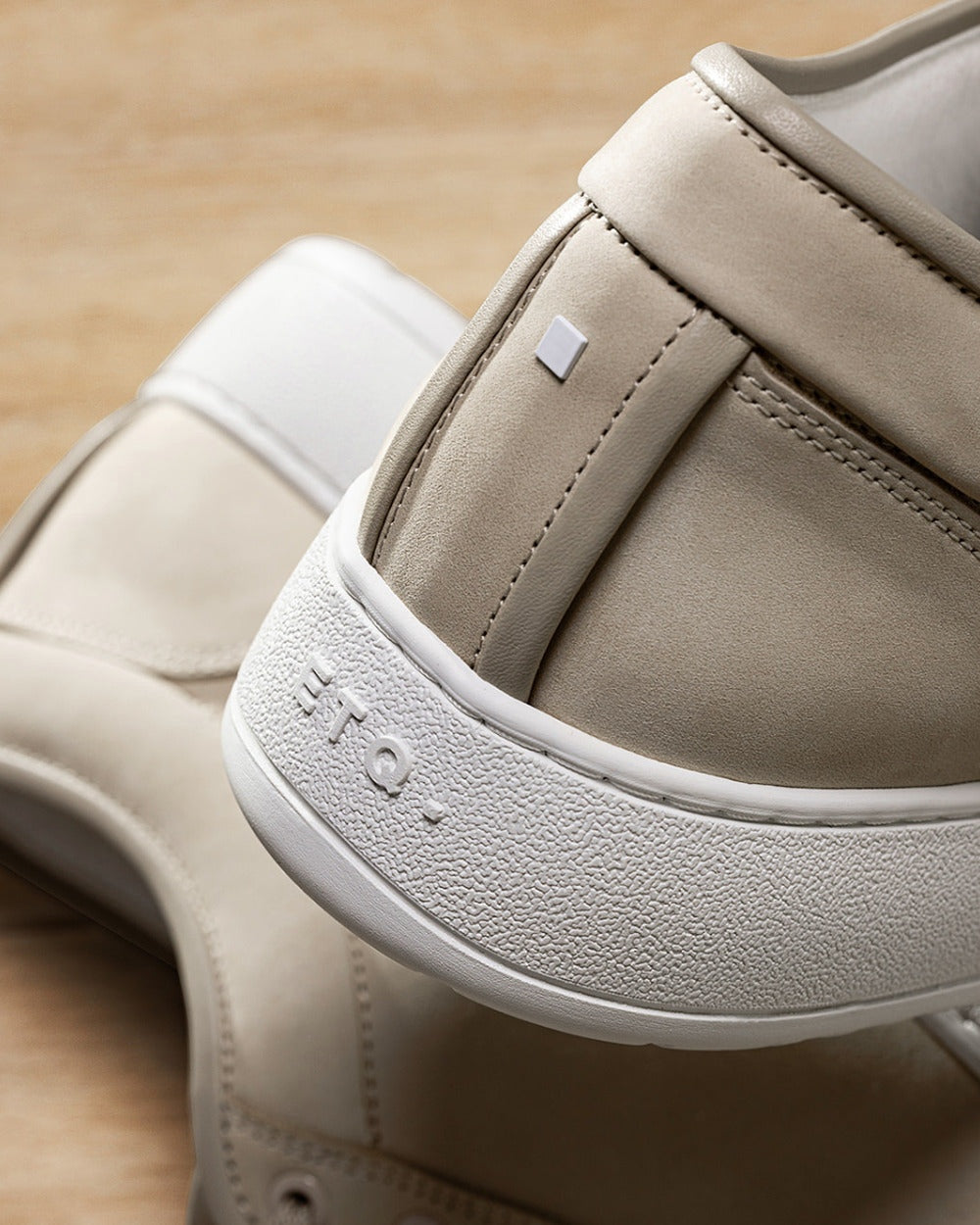 LT 01 Shades Nubuck Sand – sneakers in beige nubuck leather, photo 10