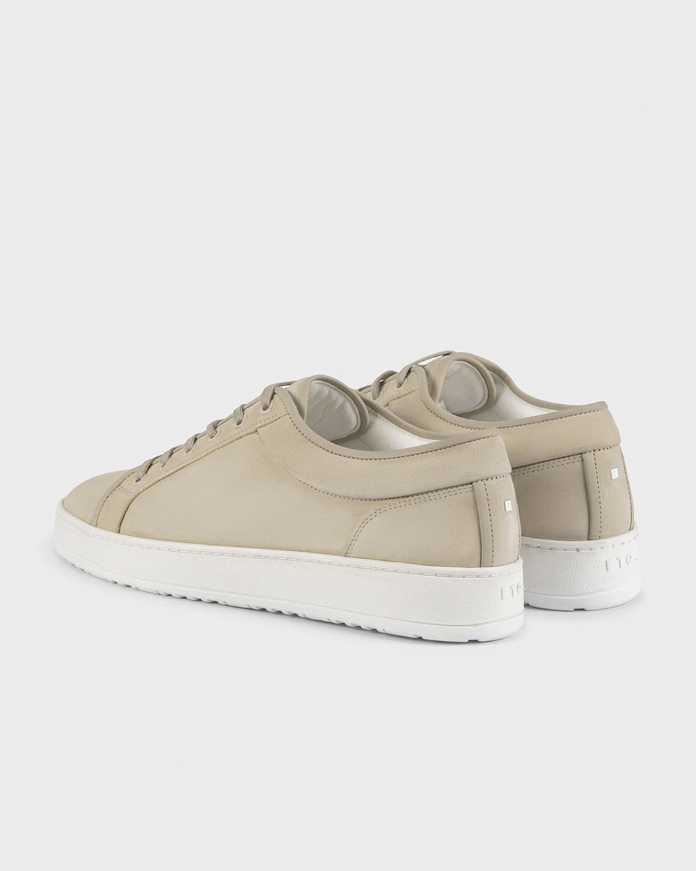 LT 01 Shades Nubuck Sand – sneakers in beige nubuck leather, photo 16
