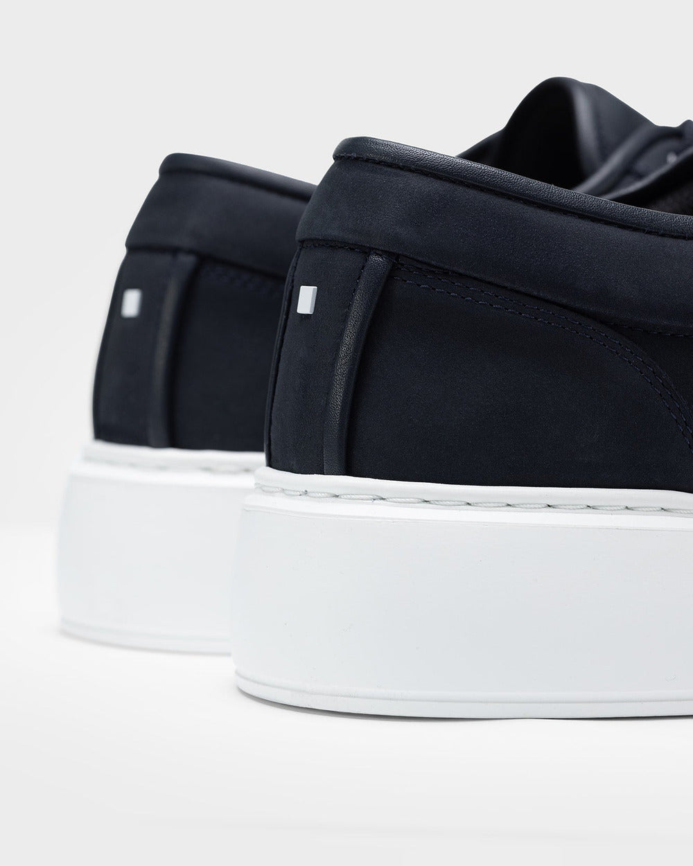 LT 01 Platform Blueberry – platform sneakers in blue nubuck leather, photo 7