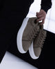 LT 01 Platform Desert Taupe – platform sneakers in taupe nubuck leather, photo 4