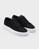 LT 01 Platform Jet Black – platform sneakers in black nubuck leather, photo 4