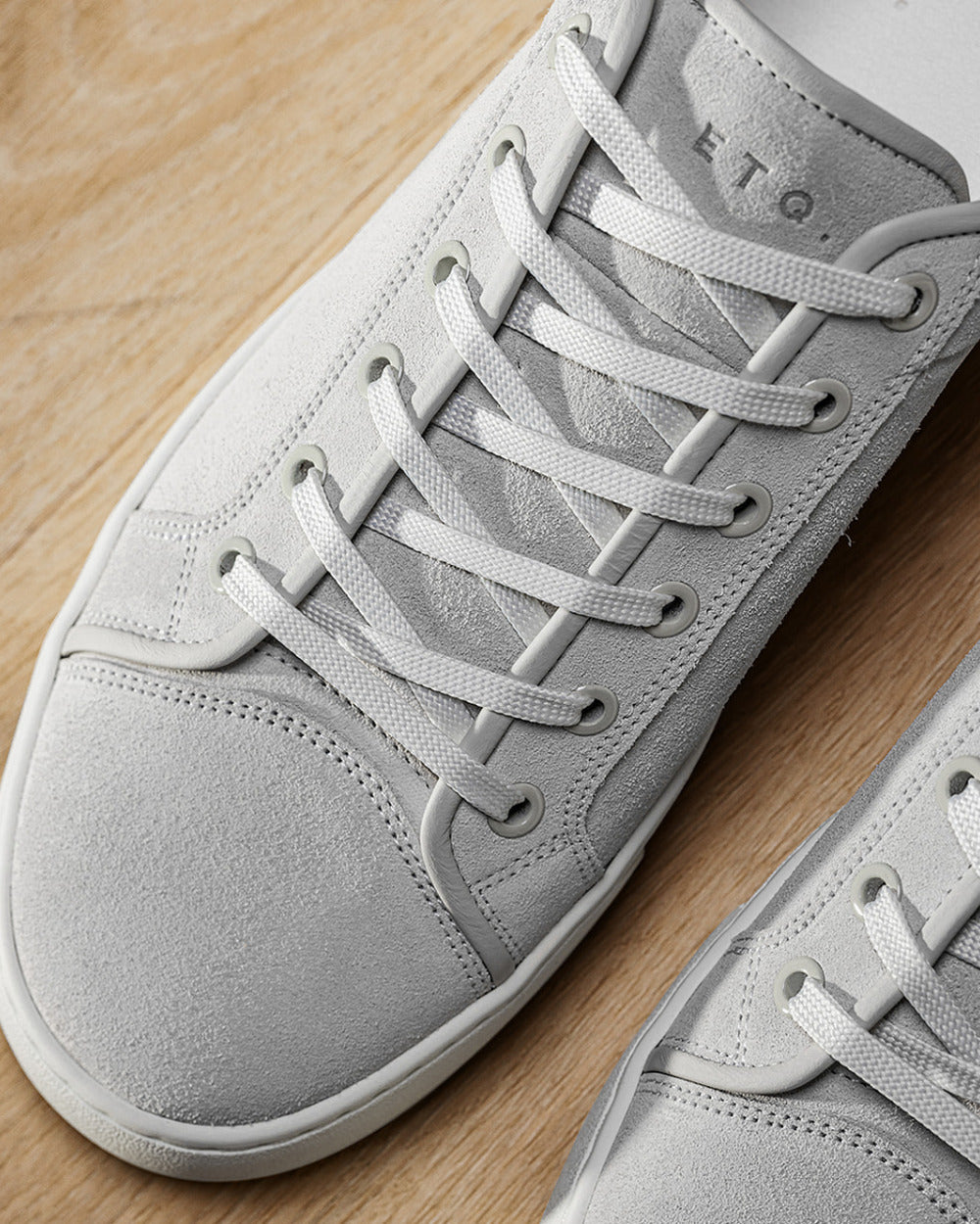LT 01 Shades Suede Cement Grey – sneakers in grey suede, photo 16