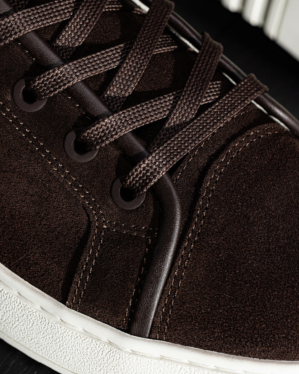 LT 01 Shades Suede Chocolate – sneakers in brown suede, photo 11