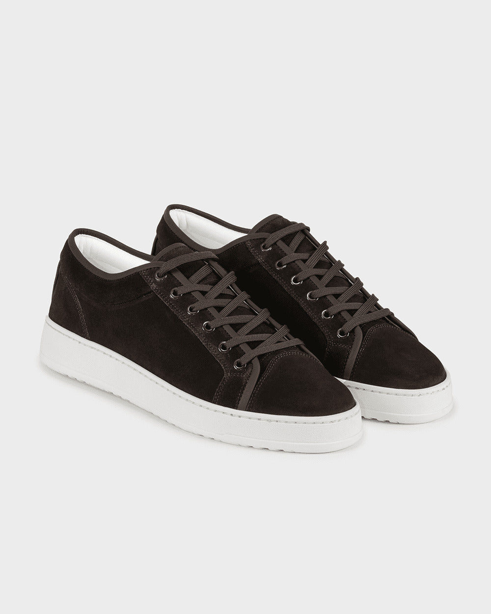 LT 01 Shades Suede Chocolate – sneakers in brown suede, photo 12