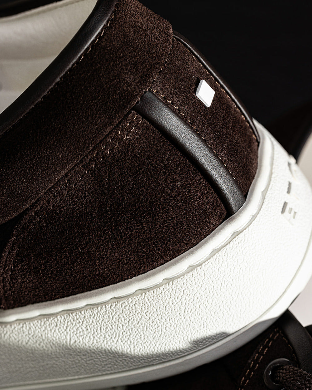 LT 01 Shades Suede Chocolate – sneakers in brown suede, photo 17