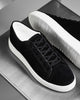 LT 01 Shades Suede Jet Black – sneakers in black suede, photo 3