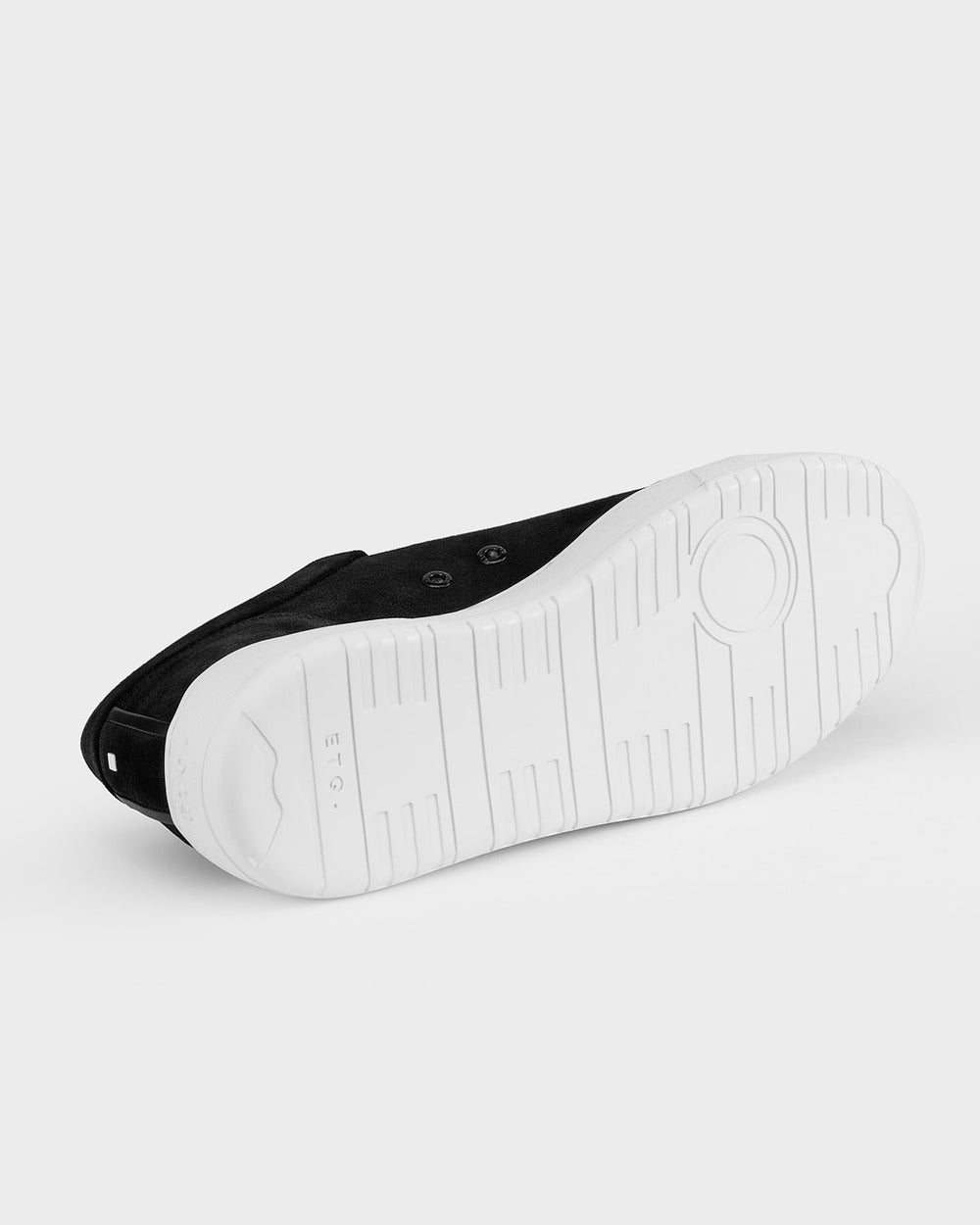 LT 01 Shades Suede Jet Black – sneakers in black suede, photo 16