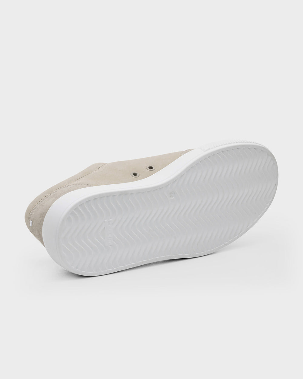 LT 02 Platform Nubuck Sand – platform sneakers in beige nubuck leather, photo 11