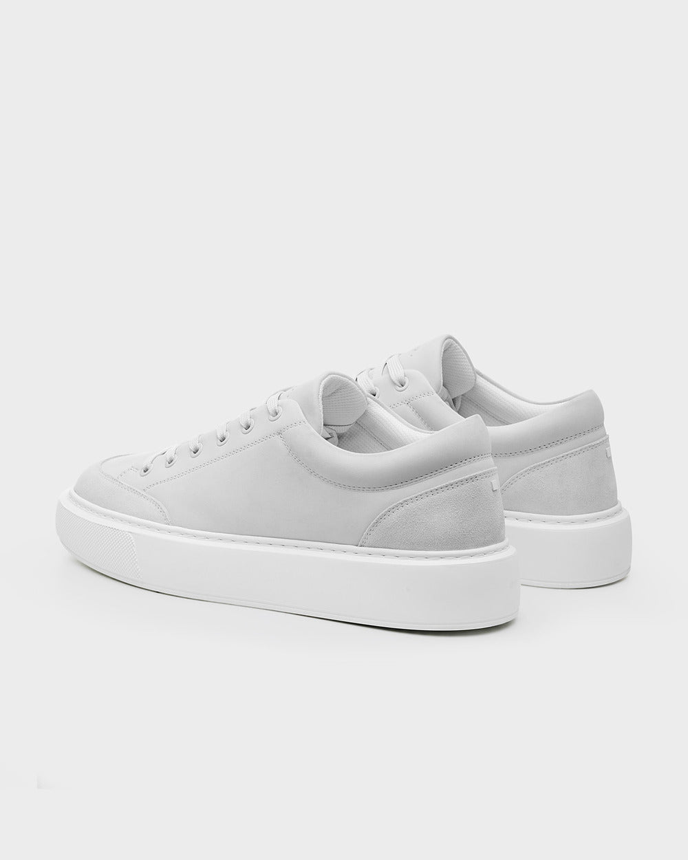 LT 02 Platform Premium Nappa White – platform sneakers in white nappa leather, photo 11