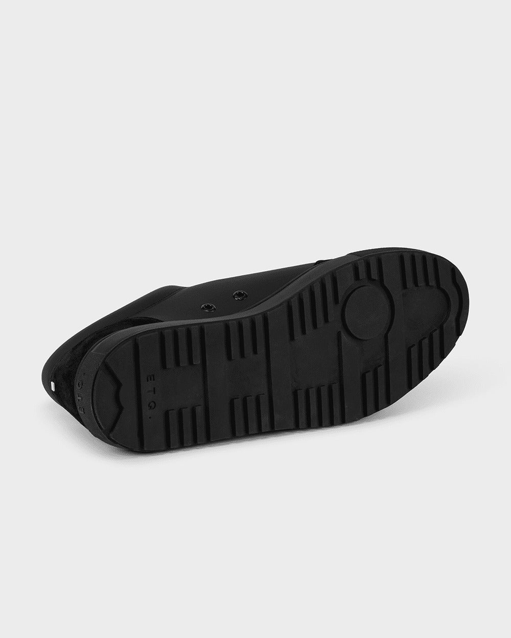 LT 02 Rugged All Black – sneakers in black full grain leather, photo 6