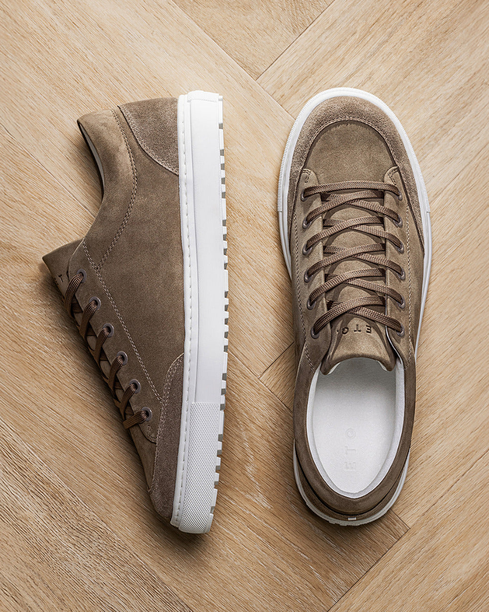 LT 02 Rugged Nubuck Desert Taupe – sneakers in taupe nubuck leather, photo 8