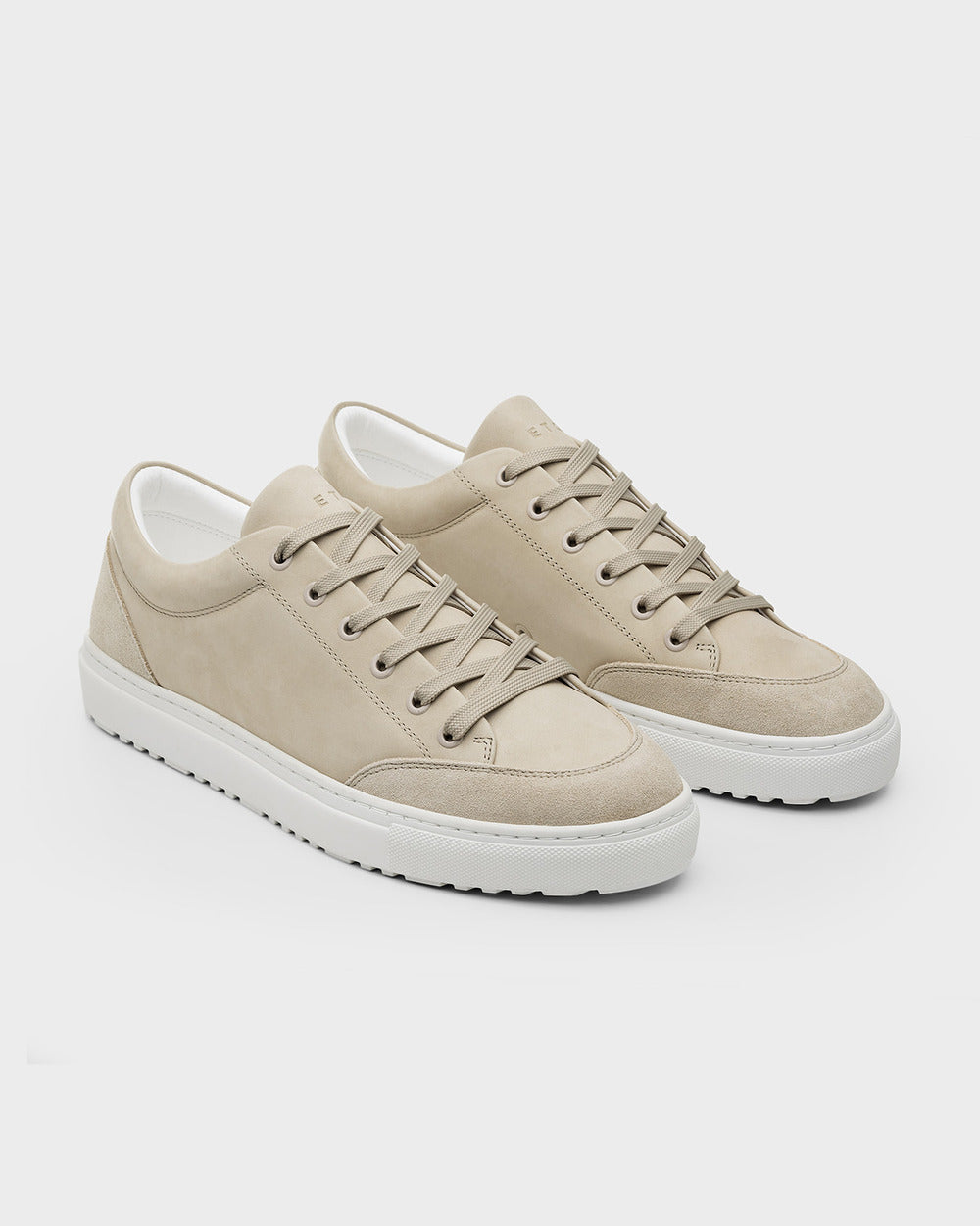 LT 02 Rugged Nubuck Sand – sneakers in beige nubuck leather, photo 4