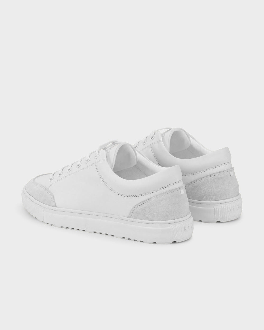 LT 02 Rugged White – sneakers in white full grain leather, photo 7
