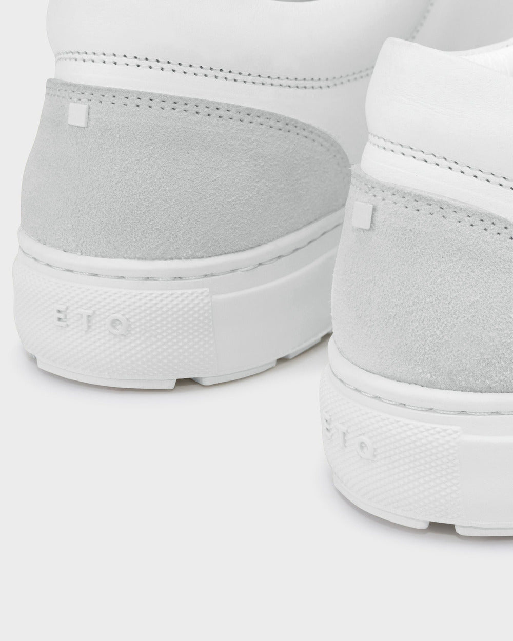 LT 02 Rugged White – sneakers in white full grain leather, photo 8
