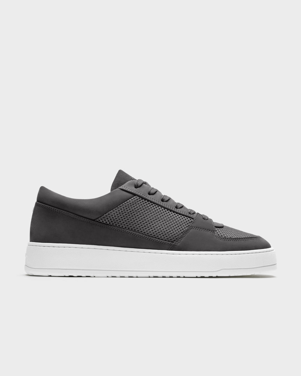 LT 03 Nubuck / Mesh Anthracite – sneakers in grey nubuck leather and mesh