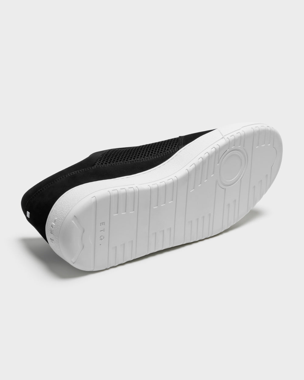 LT 03 Nubuck / Mesh Black – sneakers in black nubuck leather and mesh, photo 8