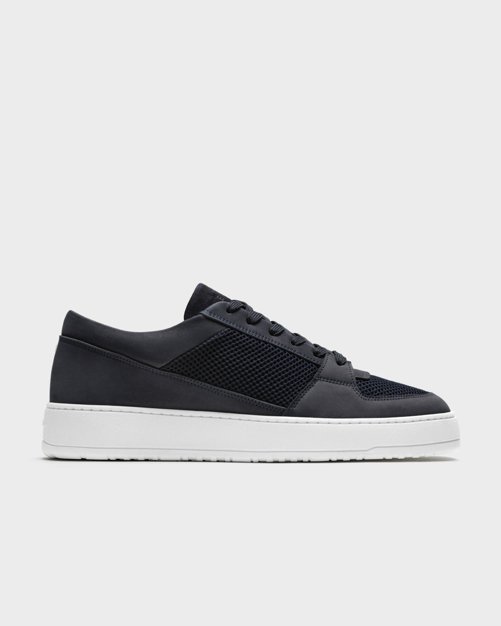LT 03 Nubuck / Mesh Blueberry – sneakers in blue nubuck leather and mesh