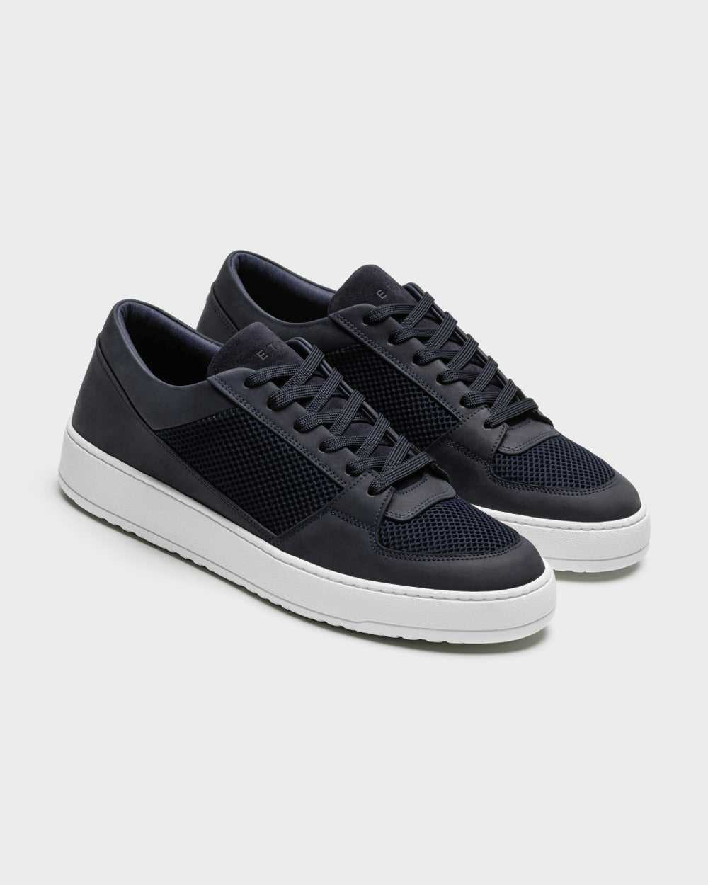 LT 03 Nubuck / Mesh Blueberry – sneakers in blue nubuck leather and mesh, photo 7