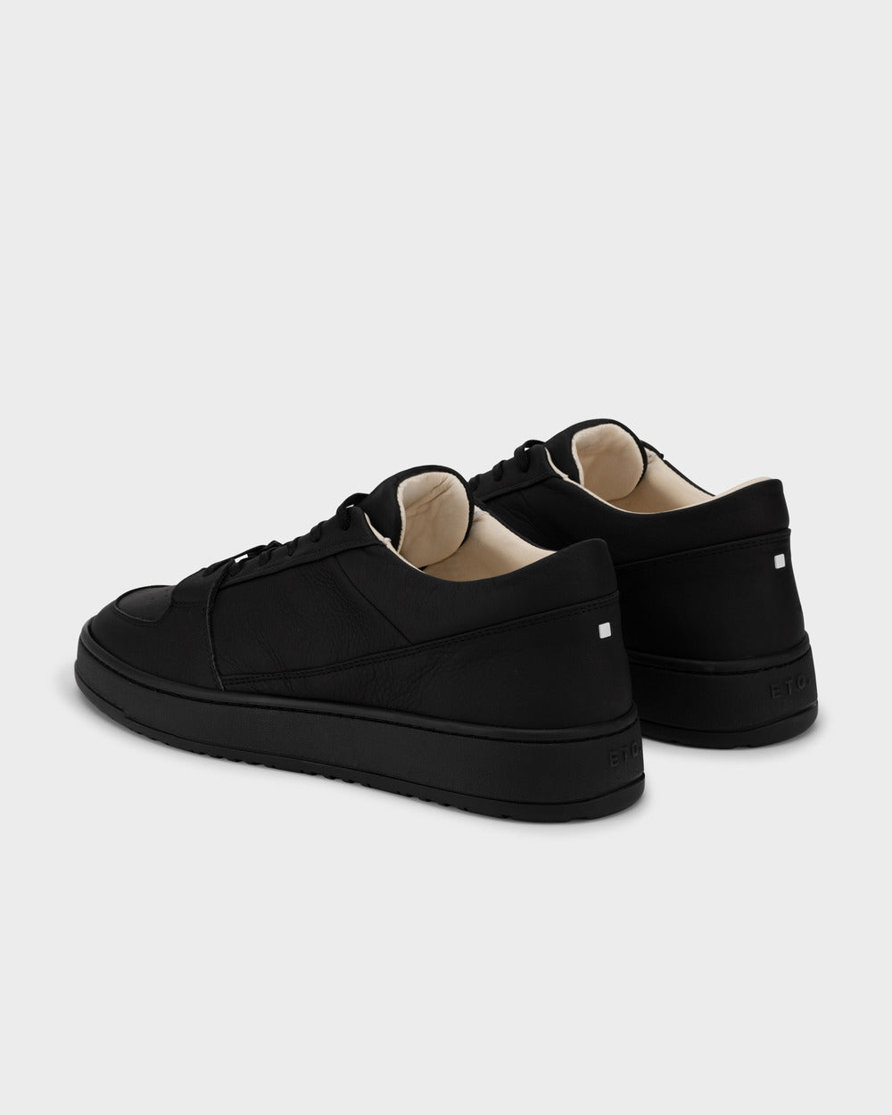 LT 03 Premium Nappa All Black – sneakers in black nappa leather, photo 6