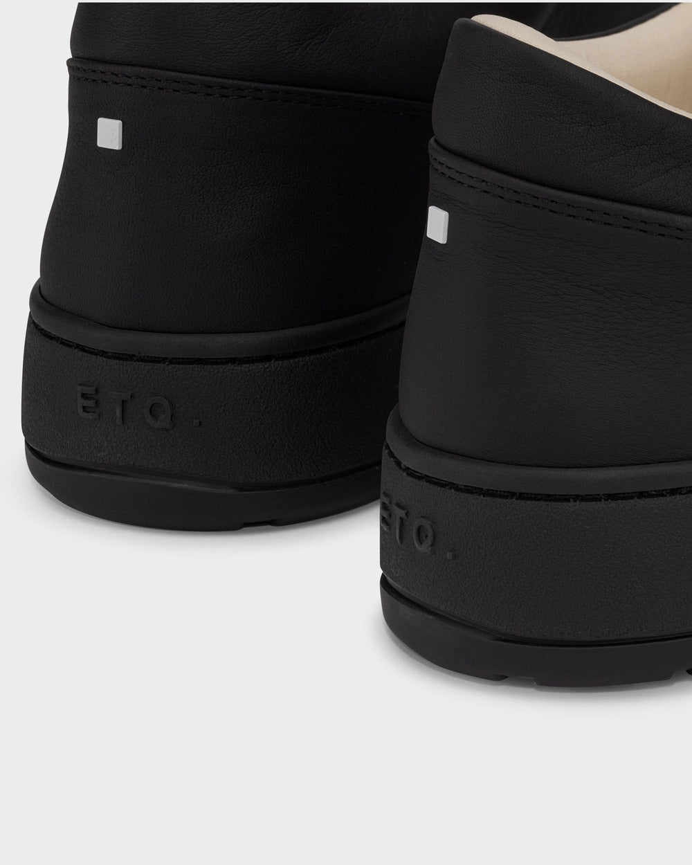 LT 03 Premium Nappa All Black – sneakers in black nappa leather, photo 8