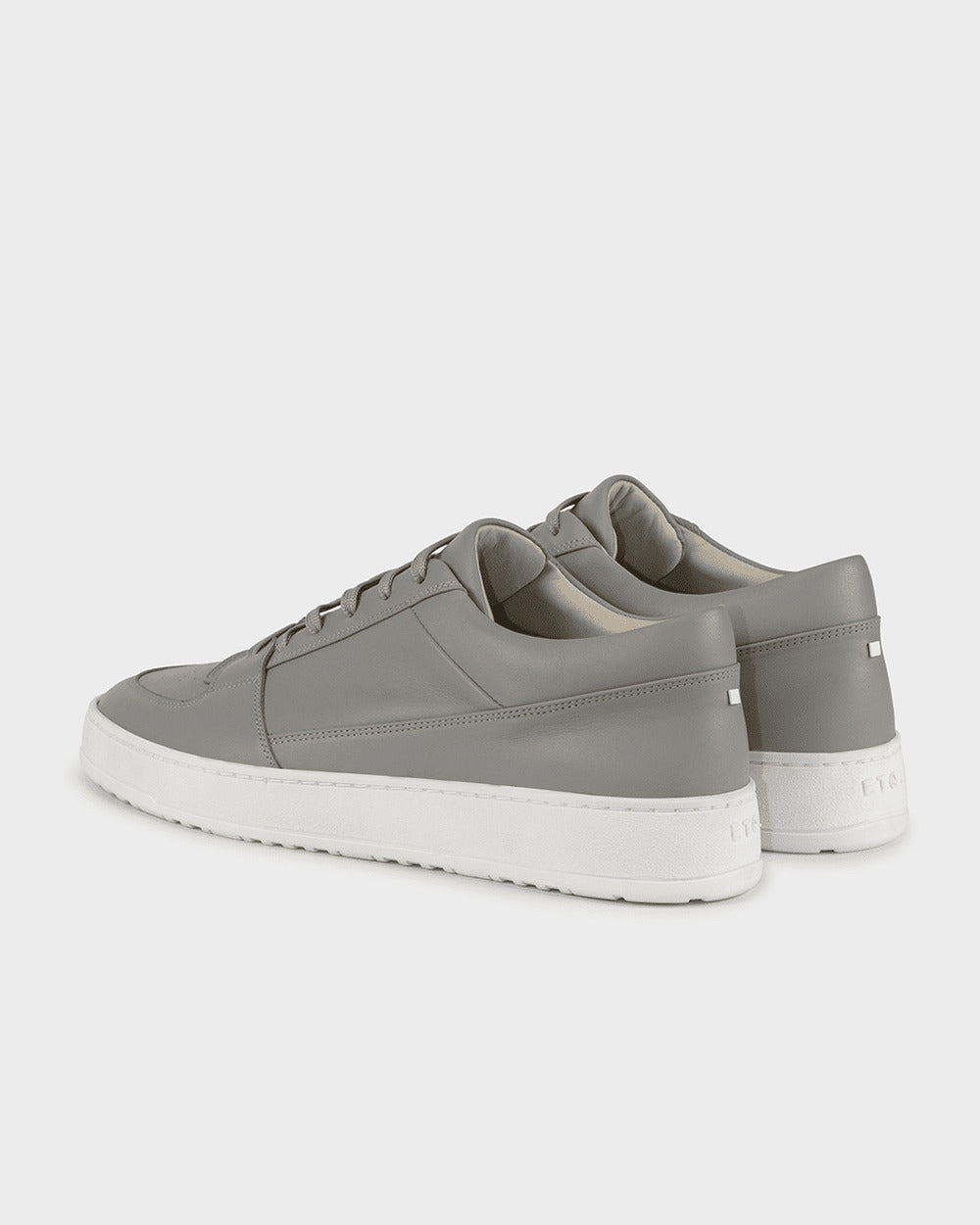 LT 03 Premium Nappa Ash Grey – sneakers in grey nappa leather, photo 5