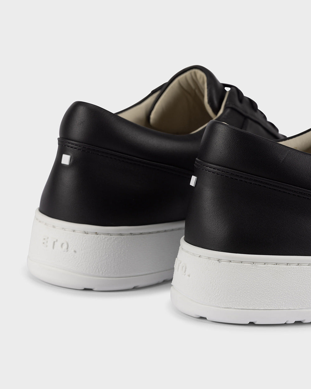 LT 03 Premium Nappa Jet Black – sneakers in black nappa leather, photo 9