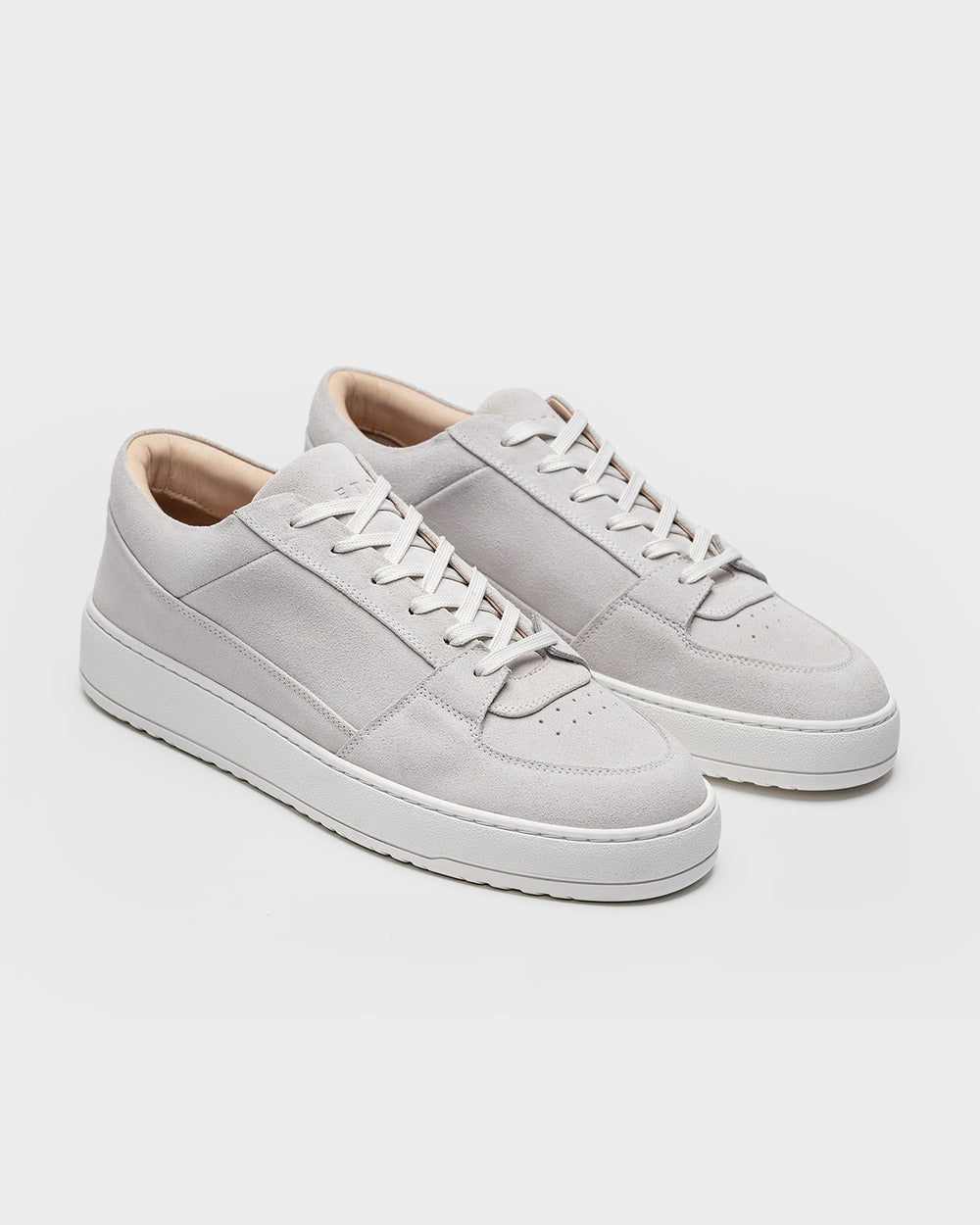 LT 03 Suede Cement Grey – sneakers in grey suede, photo 9