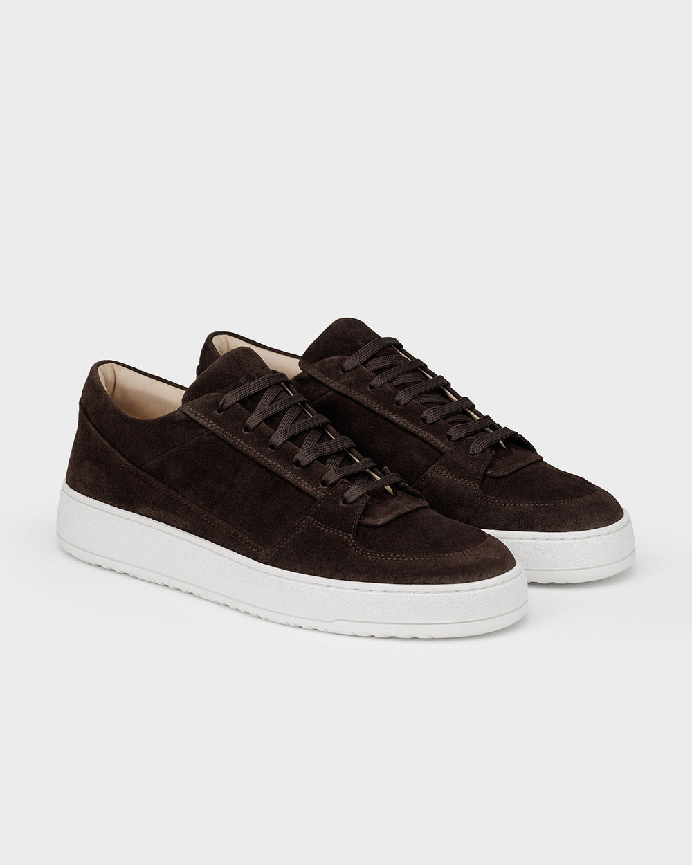 LT 03 Suede Chocolate – sneakers in brown suede, photo 5