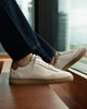 LT 05 Layered Gum Dark Sand – sneakers in beige nubuck and suede, worn
