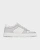 LT 07 Premium Nappa White / Cement Grey – sneakers in white and grey nappa leather